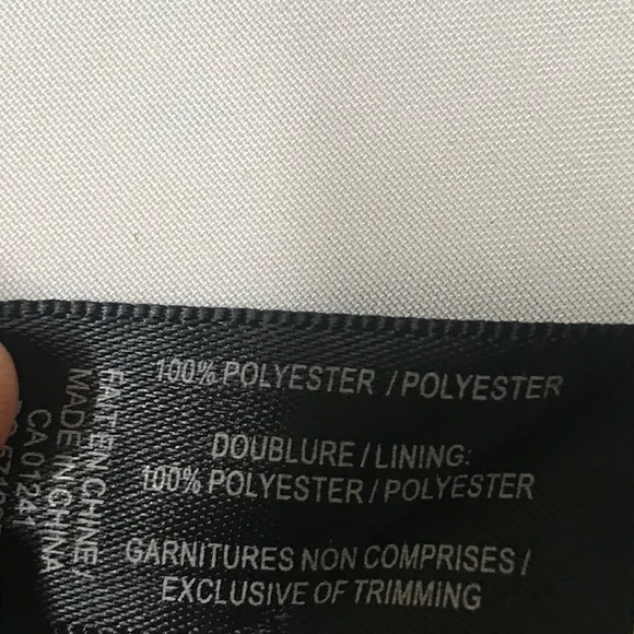 Geometric Lace Chevron Shorts – Yellow, White & Taupe - Picture 9 of 10